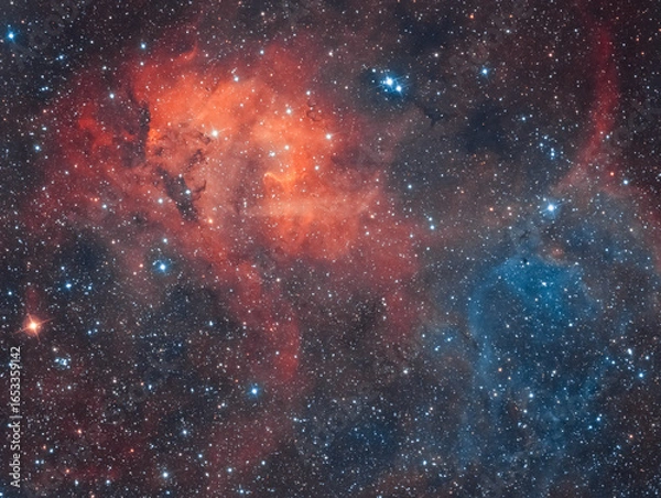 Obraz IC 1442 (Löwennebel) Bicolor - 