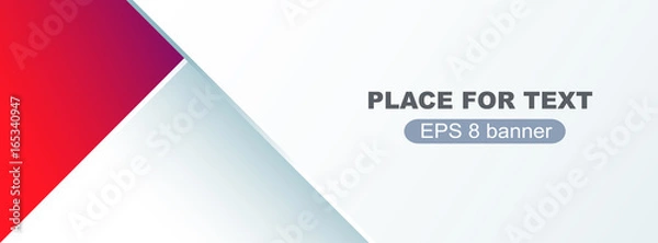 Fototapeta Banner design template material background