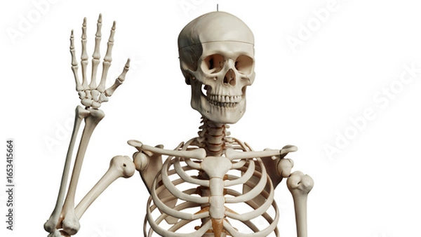 Fototapeta skeleton of a skeleton