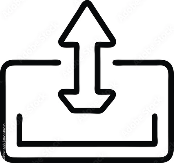 Fototapeta Upload Icon