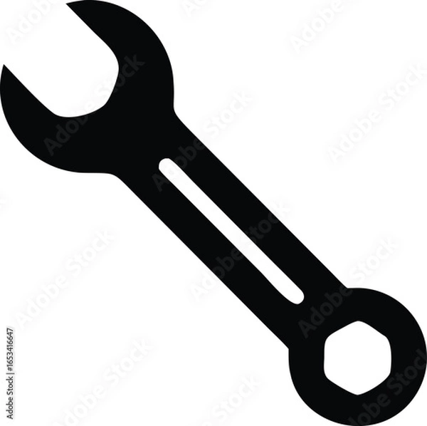 Fototapeta Wrench Tool Icon