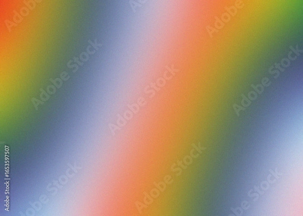 Obraz Abstract pixelated gradient background with diagonal color blend