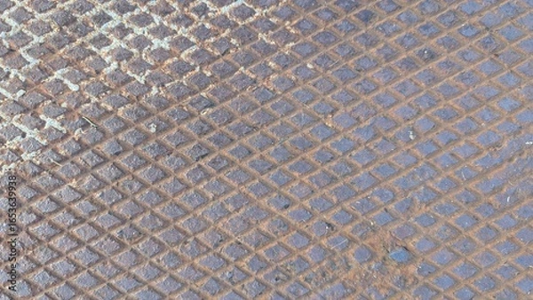 Obraz diamond plate background