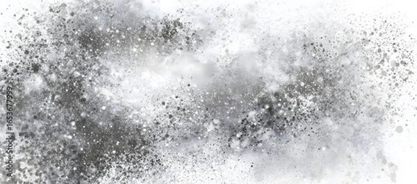Fototapeta Abstract Gray and White Swirl