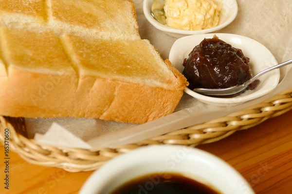 Obraz 喫茶店のモーニングサービス