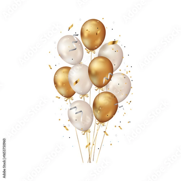 Obraz party balloons illustration