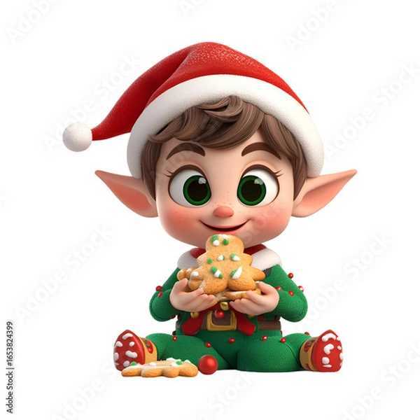 Obraz little santa claus