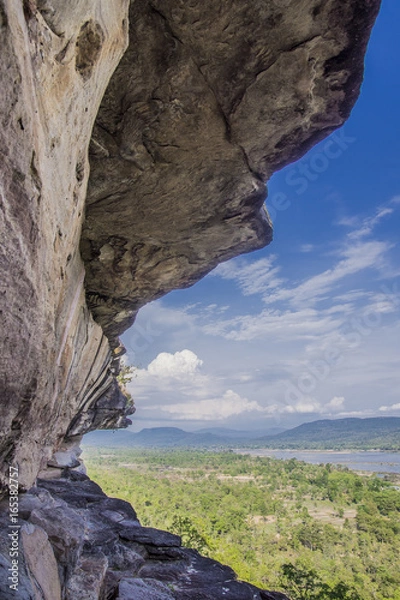 Fototapeta Pha Taem Cliff National Park, Ubon Ratchathani, Thailand
