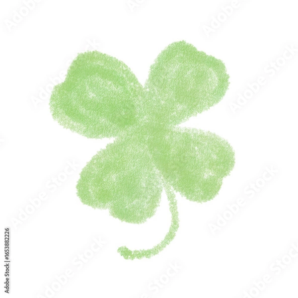 Obraz 可愛い四葉のクローバー