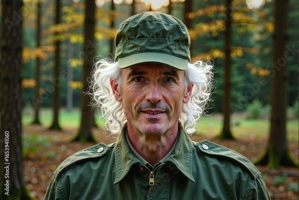 Fototapeta Ludzie w różnych sytuacjach życiowych zadowoleni ze swojego statusu i miejsca na ziemi. Szczęście i zrelaksowanie widać na twarzy. 