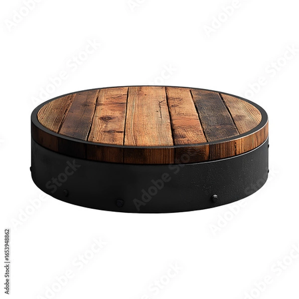 Obraz old wooden box