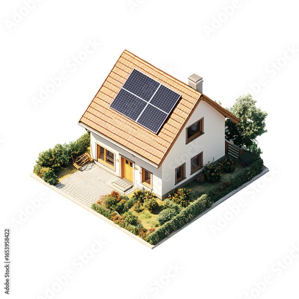 Obraz house on the grass