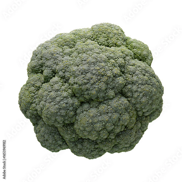 Obraz broccoli isolated on white background