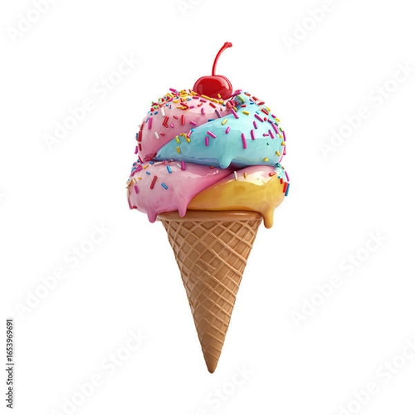 Obraz ice cream cone