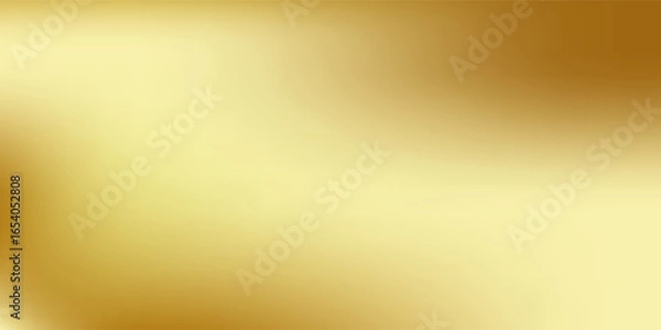 Fototapeta Gold gradient background texture metallic. Golden gradient blurry soft smooth motion bright shine. EPS Vector Illustration