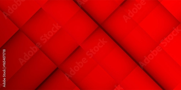 Obraz Modern red background with stripes and space for text art modern abstract illustration