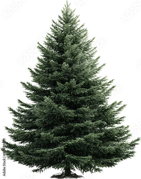 Obraz pine three winter