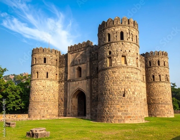 Obraz Ancient stone gateway