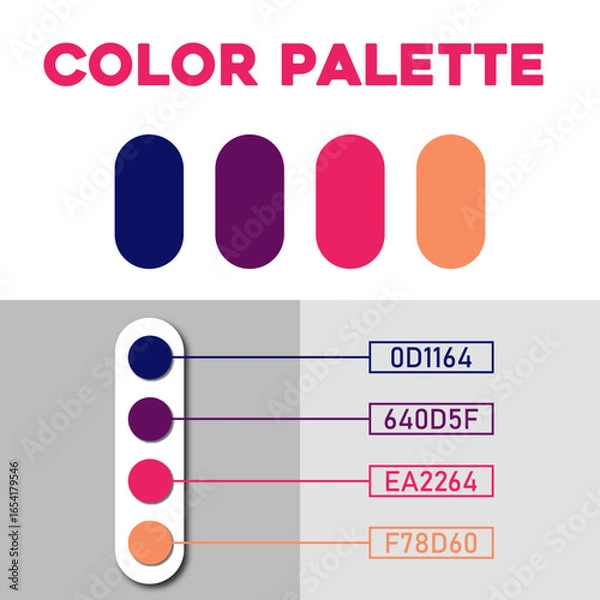 Fototapeta Color Palette, color, palette, palette color, 