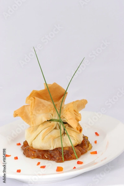 Obraz scallops in a crepe