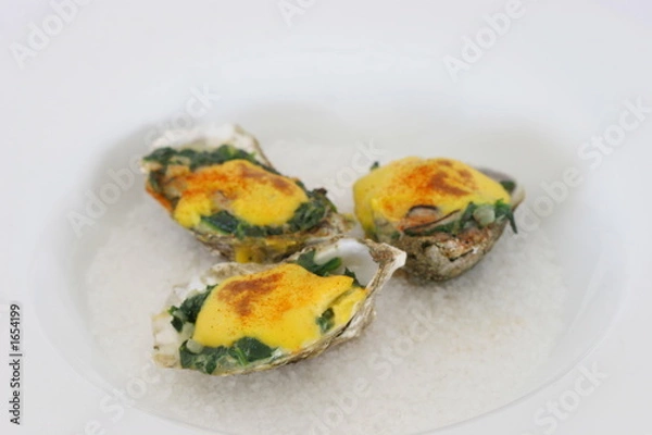 Obraz oysters rockefeller