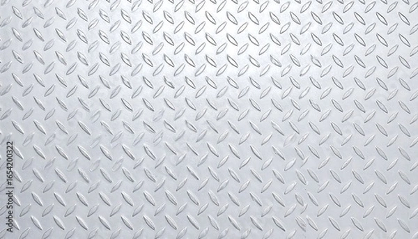 Obraz A textured, light gray metal surface