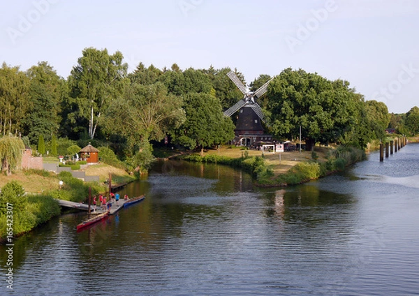 Obraz Meppen windmill view