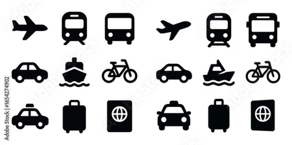 Obraz Travel Icon Set