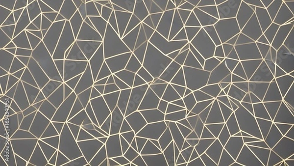 Fototapeta A seamless stone wall pattern with geometric mosaic texture for decoration and design