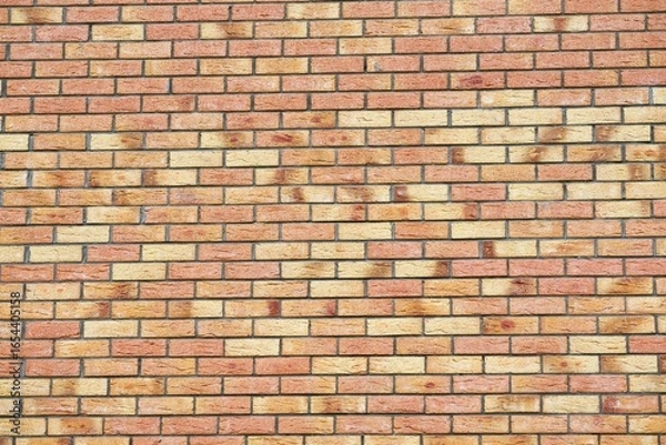 Obraz A red brick wall background texture.