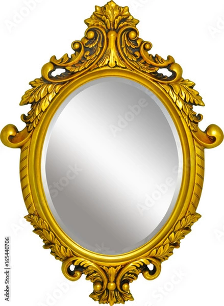 Fototapeta espelho antigo