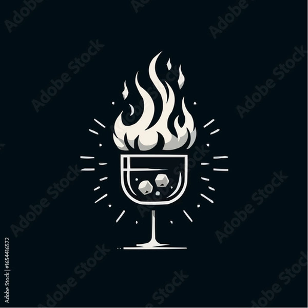 Fototapeta 
representation of a sophisticated drink
 71