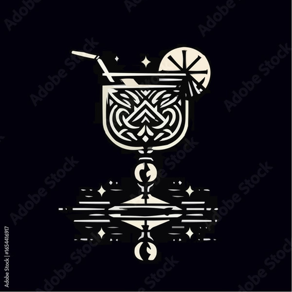 Fototapeta 
representation of a sophisticated drink
 36