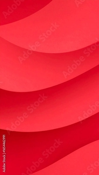 Obraz Abstract crimson curves