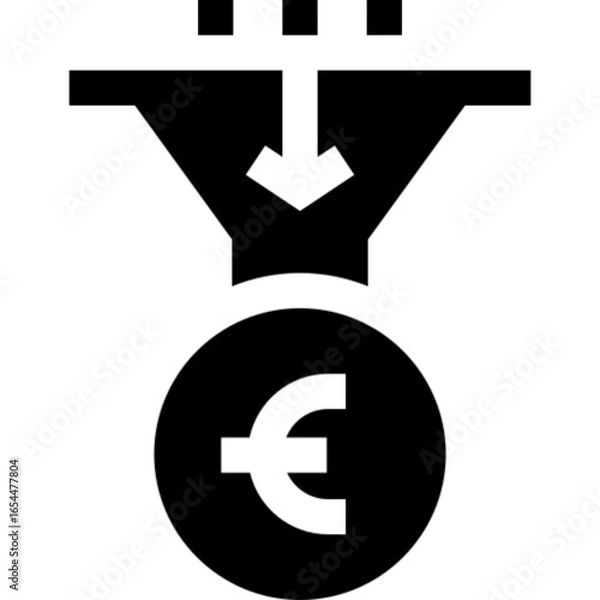 Obraz Sales Pipeline Icon