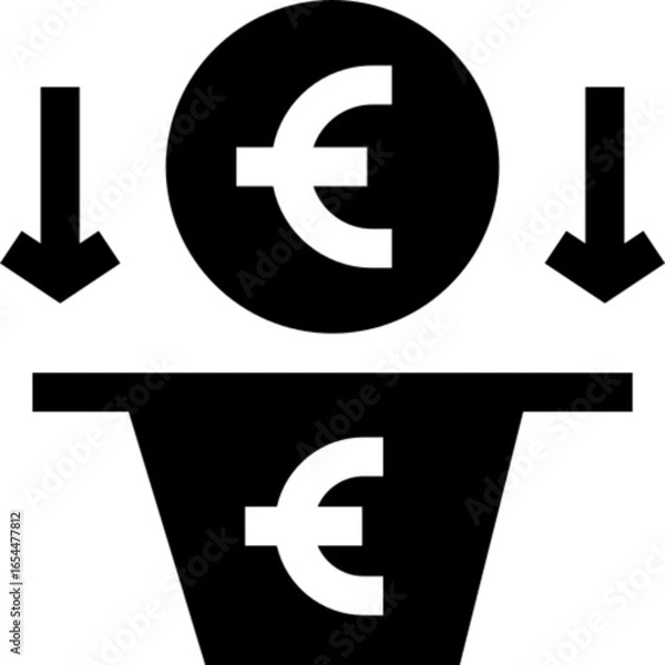 Obraz Sales Pipeline Icon