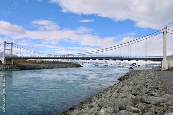 Obraz Gletscherlagune Jökulsarlon, Island