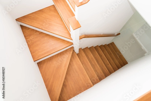 Fototapeta Pattern of Wooden stairs.