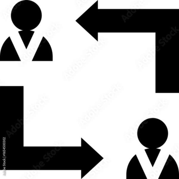 Obraz Succession Vector Icon