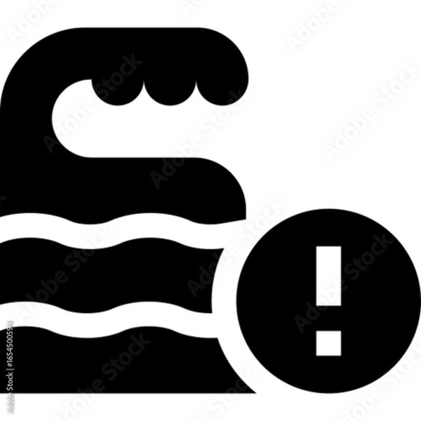 Obraz Surge Vector Icon