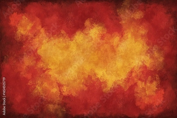 Fototapeta Abstract fiery textured background