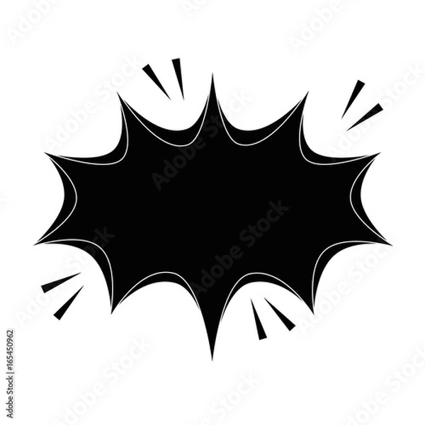 Fototapeta retro burst icon over white background icon