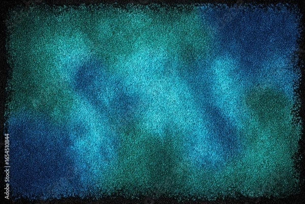 Fototapeta Abstract textured background in teal and blue hues