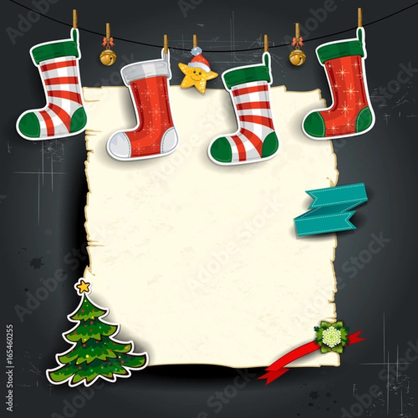 Obraz Christmas stockings