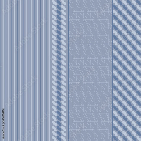 Fototapeta Geometric Stripe Texture Pattern 