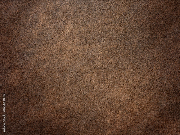 Fototapeta Genuine leather texture background. Old brown cowhide background texture dark brown leather. Design element.