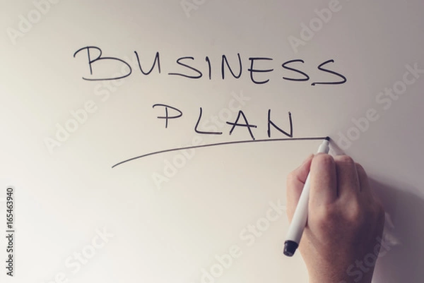 Obraz Business plan concept