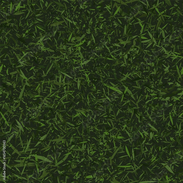 Obraz Camouflage green pattern with leaves, foliage, grass.