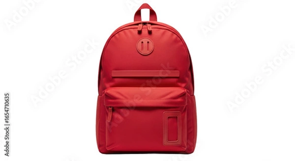 Obraz Isolated Red Backpack