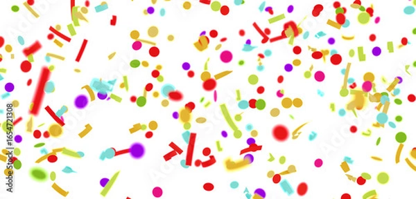 Fototapeta Bright and festive confetti background perfect for celebrations, parties, and events. Download now!